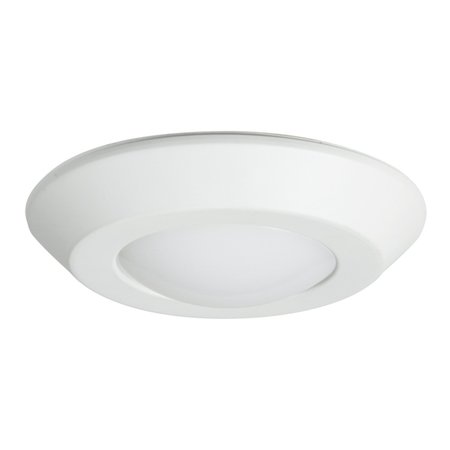 COOPER LIGHTING Halo BLD4 Series Matte White 4 in. W LED Recessed Surface Mount Light Trim 10 W BLD4089SWHR